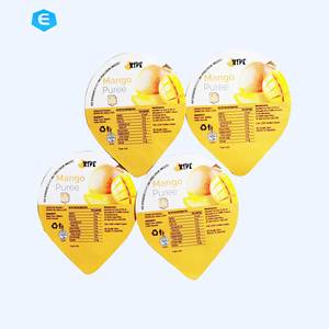 Dập nổi khác nhau nắp lá niêm phong sữa chua PP/PS Cốc dùng một lần - Product Image 4