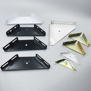 Bed <b>Corner</b> Brace Triangle <b>Bracket</b> Cold Rolled Steel Powder Coated Zinc Plating Floor Mounting Support <b>Bracket</b> - Product Image 1