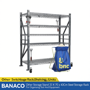Étagère de rangement en acier BANACO Switchback Stand 33 x 70 x 43 cm pour organiser les outils et l'équipement - Product Image 3