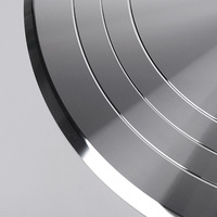 Ricci 10/12 Zoll Rosa Aluminium-Legierung Runder Rutschfester Drehbarer Kuchenständer für Kuchendekoration