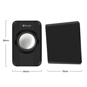 Kisonli S-444 Loa Âm Thanh Loa Công Suất Chuyên Nghiệp Loa Nhỏ <span class=keywords><strong>Pc</strong></span> Điều Khiển Âm Lượng - Product Image 2