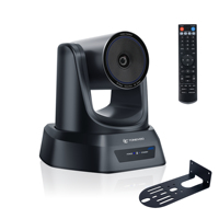 Cámara PTZ TONGVEO con Zoom Óptico 3X, Seguimiento Automático por IA, 1080P 60fps para Transmisión en Iglesias, Videoconferencias en Línea y Transmisión en Vivo