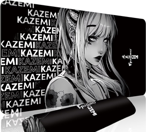 Alfombrilla de Ratón y Teclado Extragrande para Juegos, para PC/Laptop, Tamaños XL y XXL, Antideslizante, de Alta Definición, con Diseño Moderno y Femenino en Negro para Gamers - Product Image 4