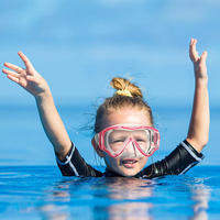 Chine Vente en gros Masque de plongée de sécurité de qualité supérieure Masque de natation de plongée sous-marine en verre trempé pour enfants
