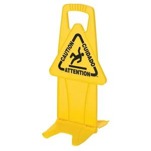 Customizable Multi - Lingual Plastic a - Frame Stable <b>Wet</b> <b>Floor</b> Safety <b>Sign</b> - High Visibility & Durable - Product Image 2
