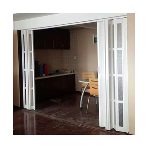 Venta caliente la transparencia <span class=keywords><strong>PVC</strong></span> acordeón <span class=keywords><strong>Puerta</strong></span> plegable para tienda de coches - Product Image 3