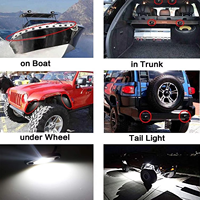 Luces LED Rock 12V 9W Luz de neón impermeable Underglow para automóvil Camión