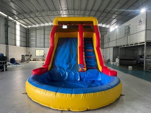 Nhà Sản Xuất Chất Lượng Cao Nhà Bị Trả Lại Nước Trượt Bơm Hơi Trượt Nước Hồ Bơi Trượt Bơm Hơi Hồ Bơi Để Bán - Product Image 4