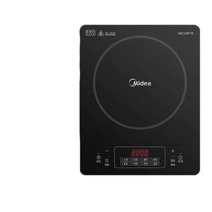 Cocina de Inducción Midea de 2200W, un Solo Quemador, Control Táctil, Panel de Vidrio, Impermeable, para Uso Doméstico - Product Image 1