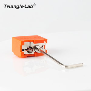 Trianglelab อะแดปเตอร์หัวฉีดทองแดงภูเขาไฟไหลสูงเข้ากันได้กับ CHC Pro CHCB-V บล็อกฮีตเตอร์ภูเขาไฟ V6ใช้ในอุตสาหกรรม6เดือน - Product Image 5