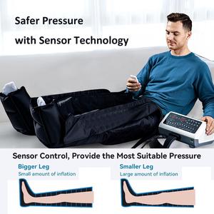 Venta caliente botas de compresión neumáticas secuenciales de 12 cámaras masajeador de piernas de compresión neumática linfática - Product Image 5
