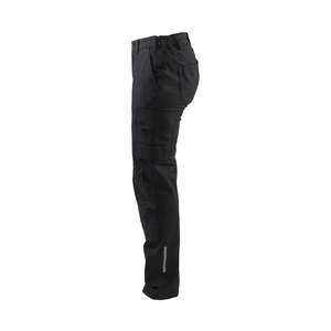 BLAKLADER - 710613449900C34 <b>Women</b>’s Industry <b>trousers</b> <b>stretch</b> Black - EAN 7330509861127 <b>WORK</b> <b>TROUSERS</b> CARGO <b>WORK</b> <b>TROUSERS</b> - Product Image 4