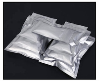 1000 pièces 20*30 cm Sacs en aluminium laminés PE imprimés en gravure avec fermeture éclair, sac plat KOLYSEN