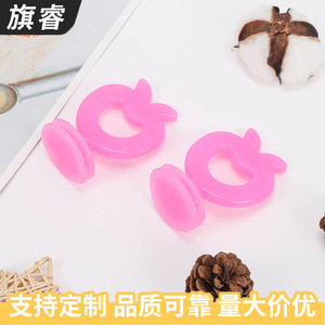 Pink Silicone Heart Cake Decor Reusable Valentine'S Day Dessert Ornament For Teens - Product Image 4