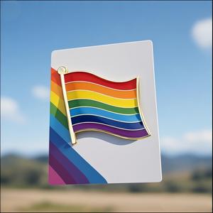 गौरव इंद्रधनुष प्रेम ध्वज पिन बैज अलैंगिक उभयलिंगी lgbtq ब्रोच वीविंग मोटरसाइकिल हैट कैप लैपल पिन