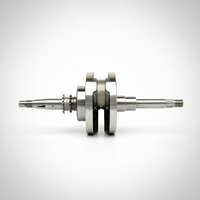 Vente en gros d'usine, performance stable, vilebrequin en acier forgé 48-58HRC pour pièces de moteur de moto Yamaha Aerox