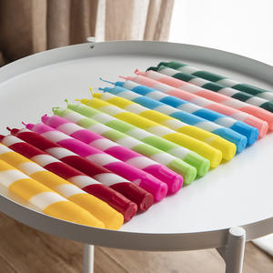 Luxurious Aromatherapy Christmas Scented <b>Candle</b> Coconut Wax Smokeless <b>Long</b> Pole Table Ornament Handmade Natural - Product Image 4