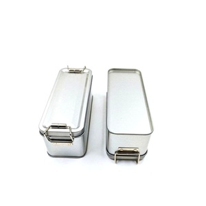 <b>Tin</b> Lunch Box Rectangular Buckle Food Grade Custom Logo <b>Cake</b> Candy Metal <b>Tin</b> Box for Jewelry Storage and Child Gifts - Product Image 5