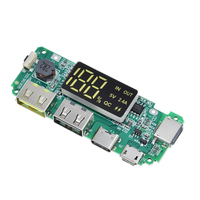 Carte de charge double USB 5V 2.4A pour le module de batterie externe mobile au lithium 18650 avec protection du circuit