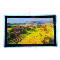 Moniteur de jeu bon marché en gros 27 pouces moniteur à écran tactile vertical à panneau de verre capacitif à lumière LED