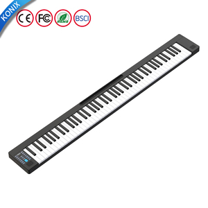Konix Clavier MIDI OEM <span class=keywords><strong>88</strong></span> <span class=keywords><strong>touches</strong></span> <span class=keywords><strong>Piano</strong></span> droit <span class=keywords><strong>Piano</strong></span> <span class=keywords><strong>numérique</strong></span> électronique Clavier MIDI Pianos bon marché - Product Image 6