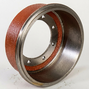 Tambor de freno delantero de marca NS para repuestos de camiones con motor diésel japonés, modelos de tamaños estándar OEM, CW520 CW450 CD450 CK451 - Product Image 1