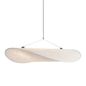 Home Decor Minimalist Design Seide Pendel leuchte Küche Led Hängelampe Indoor Big Fabric Nordic Modern Kronleuchter - Product Image 5
