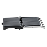 HALEY Machine à panini professionnelle Grille de contact détachable Grille électrique CB CE OEM Grille de table de barbecue électrique en acier inoxydable