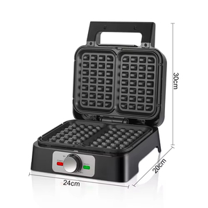 5-in-1 Electric Plastic Sandwich <b>Maker</b> Convenient for Household Use-<b>Waffle</b> Crepe Omelette Quiche & Pancake Cooking - Product Image 3