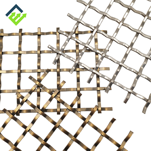 Grilles décoratives en treillis métallique tissé en acier inoxydable avec finitions Bronze/Laiton/Cuivre pour le pliage et le soudage - Product Image 6