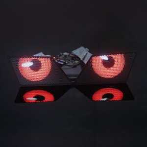 Sanvi New Fashion 5V 12V Diamond Shape LED Devil Eyes Auto Decoration Light Accessories Conversion Kits Auto Parts - Product Image 1