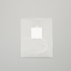 Bolsas de té vacías de forma <span class=keywords><strong>triangular</strong></span> de malla <span class=keywords><strong>PLA</strong></span> portátil con etiqueta e hilo para bolsas de té de hojas sueltas - Product Image 3