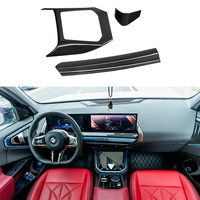 Kit de garnitures intérieures en fibre de carbone préimprégnée style OEM, compatible avec BMW X3 G45 G48 2025+, 3 pièces, moulé sous autoclave, avec ruban adhésif 3M