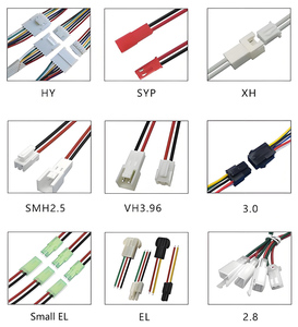 Dây nhảy Dupont 22/24 AWG Đỏ/Vàng/Xanh 10/20/30/40pin Đầu nối 2,54mm Nữ-Nữ-Nam 1P Dây cáp 2,54mm - Product Image 4