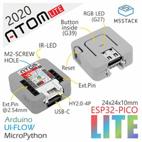M5Stack ATOM Lite ESP32 Placa oficial Antena 3D Desarrollo de hardware inteligente integrado para redes de comunicación Wi-Fi