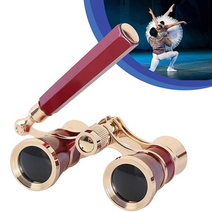 Mini télescope <span class=keywords><strong>de</strong></span> poche tout métal OEM 3*25, <span class=keywords><strong>jumelles</strong></span> vintage pour femmes avec chaîne/poignée - Product Image 2