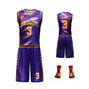 批发独特的高端时尚快速Drybest篮球制服篮球球衣设计