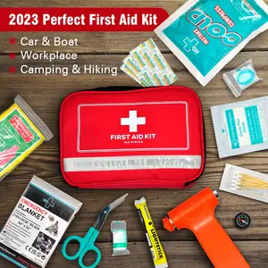 Not Easy To Crack New Type Emergency Medical Bag First Aid Survival Kit With Emergency Medical Supplies