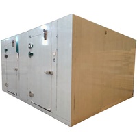 Panneaux d'isolation PU PIR chambre froide industrielle stockage de fruits refroidisseurs de plain-pied en vente congélateur extérieur de plain-pied