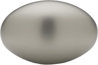 Poignées de meuble ovales traditionnelles en alliage de zinc nickel brossé, poignées de tiroir, poignées de cuisine pour armoire