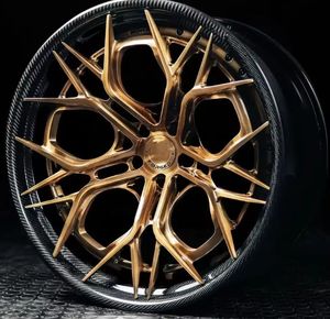 ล้อคาร์บอนไฟเบอร์สำหรับรถเบนซ์แบบฟอร์จสั่งทำพิเศษ ขายดีจากโรงงาน - Product Image 1