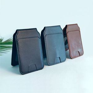 2024 personnalisé luxe nouveau populaire multi-fonction PU portefeuille en cuir porte-carte magnétique magnétique téléphone carte de crédit - Product Image 5