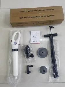Piston de toilette pression d'air plomberie pistolet à air vidange Blaster Mini pompe de toilette pour toilette débouchée