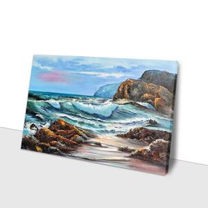 <strong>Pop</strong> Hotel Wall Decor Canvas Artwork Custom Picture 100% Pure Handmade Impressionist Seascape Scenery Oil <strong>Painting</strong> - Product Image 3