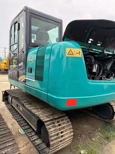 Excavadora hidráulica diésel Sunward SWE90 usada original con excelentes condiciones de trabajo, precio competitivo a la venta - Product Image 4