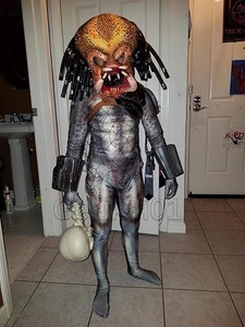 Costumes d'Halloween pour hommes et garçons en gros, costumes <span class=keywords><strong>de</strong></span> cosplay en polyester, combinaison zentai, combinaison, costume d'alien pour adultes et enfants - Product Image 5