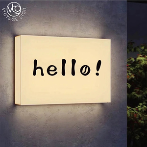 Boîte à lumière LED en acrylique au design exclusif, logo personnalisé unique pour boulangerie, fleuriste, boutique, promotion extérieure - Product Image 6