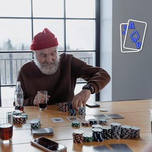 Các nhà sản xuất có thể tùy chỉnh phong cách Poker Diode đèn neon thích hợp cho rạp hát gia đình và thanh trang trí thông qua bán buôn - Product Image 5