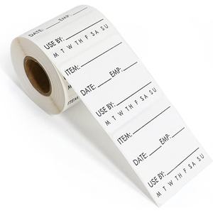 Étiquettes de conserve personnalisées, autocollants dissous, contenants alimentaires, papier adhésif, étiquettes d'impression de machine, sac en plastique et carton - Product Image 1