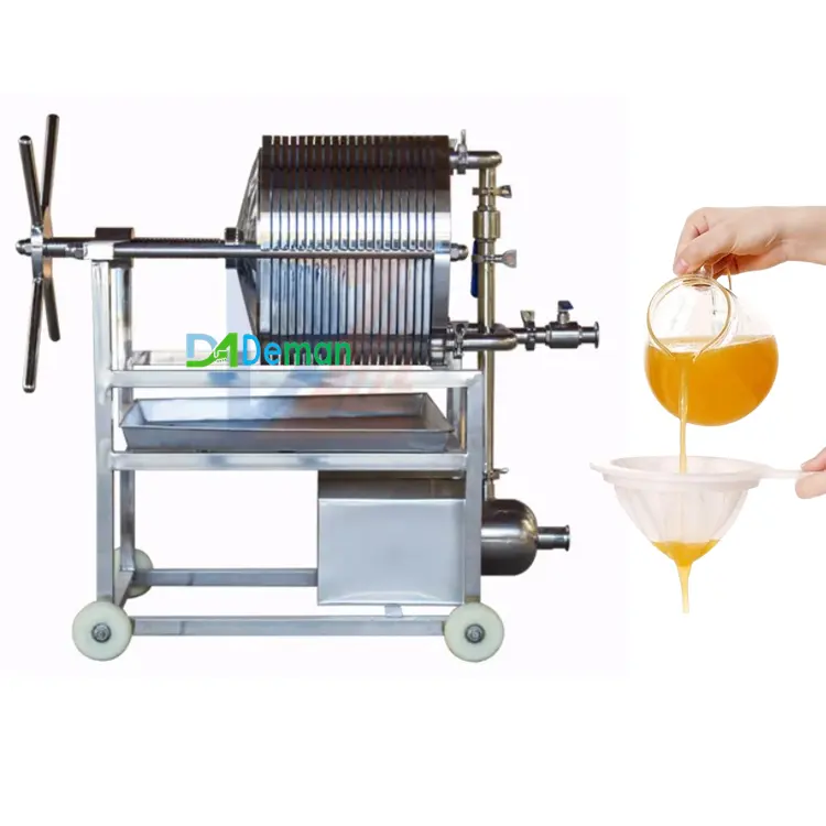 Filtro pressa per fanghi di scarico olio di frutta macchina filtro per succhi di frutta